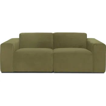 Pohovka Zelená manšestrová pohovka 202 cm Sting - Scandic ID_1420573