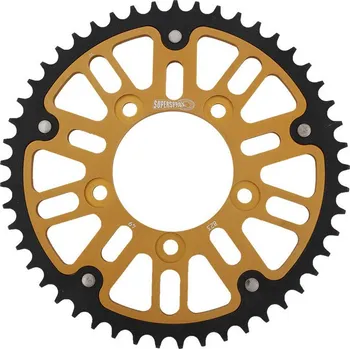 Řetězová sada pro motocykl Řetězová rozeta SUPERSPROX STEALTH RST-823:49-GLD zlatá 49 zubů, 520