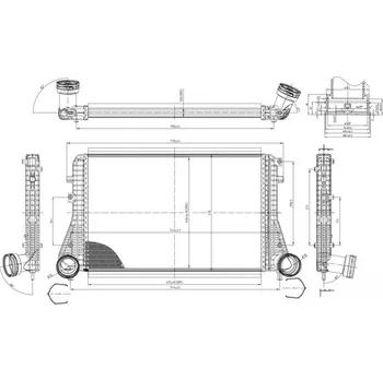 Chladič motoru Chladič turba HART 612 542