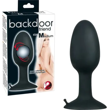 Anální kolík s rotační kuličkou You2Toys Backdoor Friend M