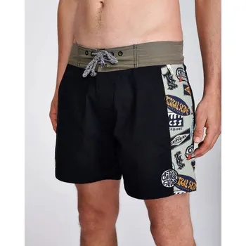 Pánské plavky PLAVKY CRITICAL SLIDE THROWBACKS PANEL - černá - 36 + při osobním odběru 1 168 Kč