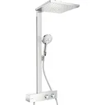 Sprchový systém s termostatem hansgrohe Raindance E Showerpipe 300 1jet chrom lesk 27361000