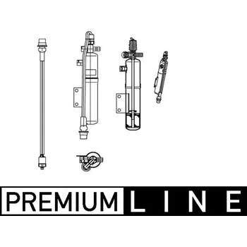 Sušič klimatizace Sušárna, klimatizace MAHLE AD 226 000P