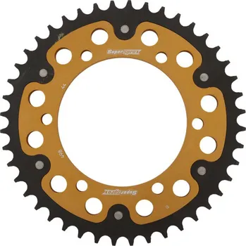 Řetězová sada pro motocykl Řetězová rozeta SUPERSPROX STEALTH RST-498:44-GLD zlatá 44 zubů, 525