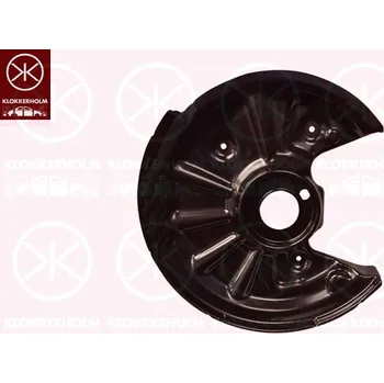 Brzdový kotouč Ochranný plech proti rozstřikování, brzdový kotouč KLOKKERHOLM 6614877