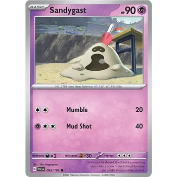 Sběratelská karetní hra Sandygast 095/193 - Paldea Evolved Typ karty: Non-Holo