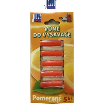 Vůně do vysavače Vůně do vysavače Pomeranč, 5ks tyčinek s vůní na blistru