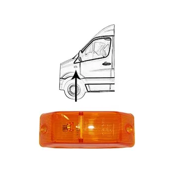 Směrový světlomet Blikač VAN WEZEL 5862975