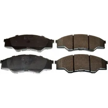 Brzdová destička Sada brzdových destiček, kotoučová brzda DENCKERMANN B111196