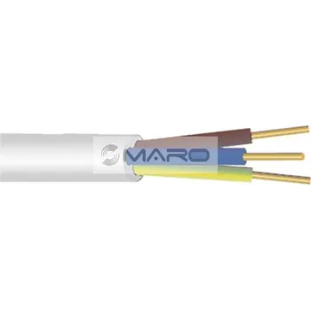 elektrický kabel Emos Kabel CYSY H05VV-F 3c x 1,5 PVC izolace bílá, 3116336900