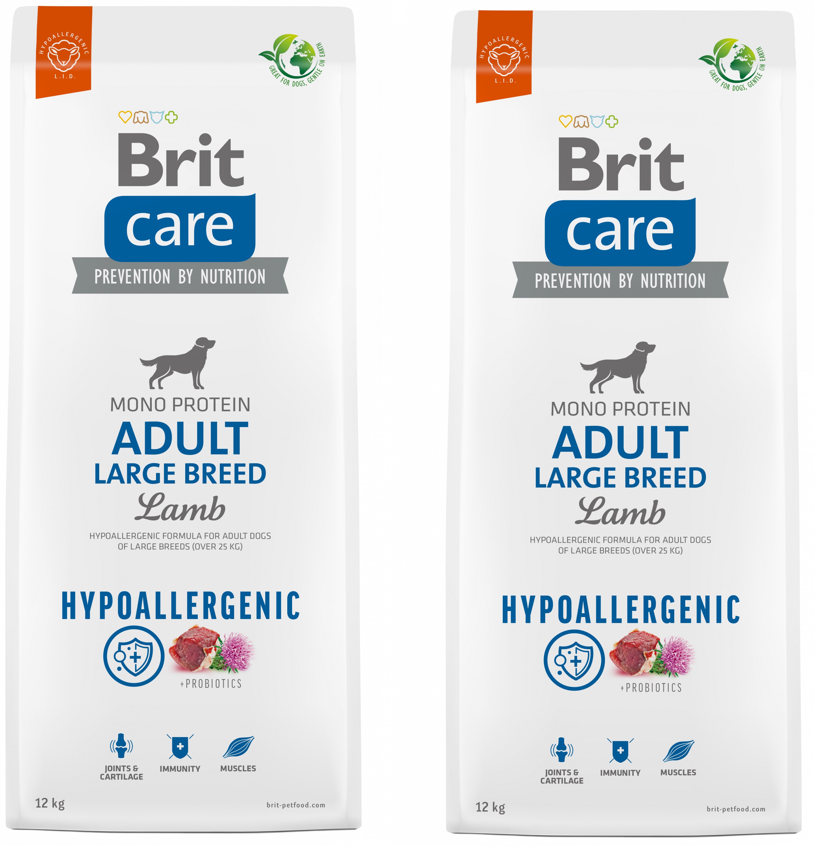 Brit Care Dog Hypoallergenic Adult Large Breed Lamb 2x 12 kg od 1 921 ...