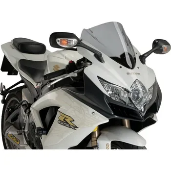 Puig Z-Racing Screen Suzuki GSX-R 600/750 (08-10) Čirá (W)