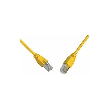 Síťový kabel SOLARIX patch kabel CAT5E SFTP PVC 3m žlutý