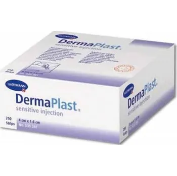 Náplast DERMAPLAST SENSITIVE - POINJEKČNÍ NÁPLAST. 4 cm x 1,6 cm, 250 ks