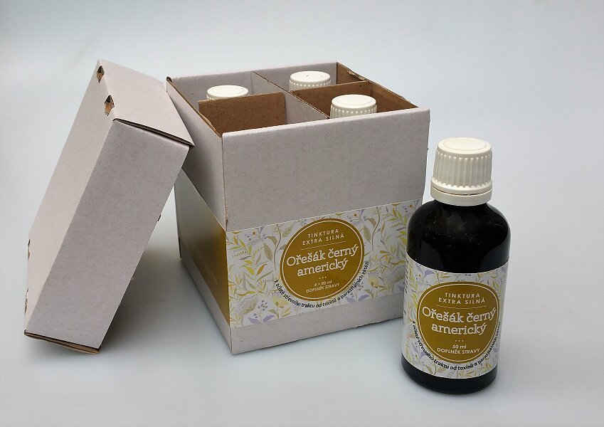 Ondřej Ullrich OŘEŠÁK ČERNÝ - BYLINNÁ TINKTURA 4X50ML