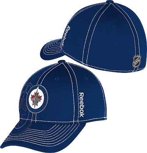 Reebok Pánská Kšiltovka - Draft 2013 - Winnipeg Jets NHL Velikost: S/M