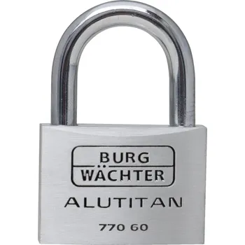 Visací zámek Burg Wächter 36121 visací zámek 70.00 mm zámky s různými klíči hliník na klíč
