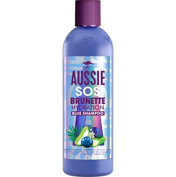Šampon Recenze Aussie SOS Brunette Hydration Blue Shampoo 290 ml