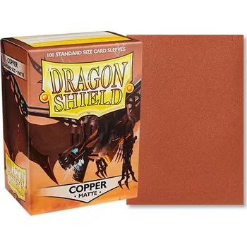 Příslušenství k deskovým hrám Obaly na karty Dragon Shield Protector Matte - Copper - 100ks