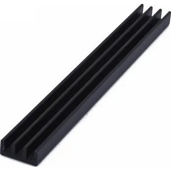 Pasivní chladič Hliníkový chladič 100x14x6mm