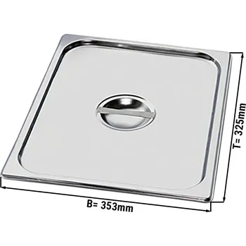 Dóza na potraviny G.Gastro GN víko 2/3