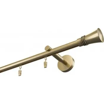 Garnýž Profilová hliníková garnýž jednoduchá Elegant Antik Capri