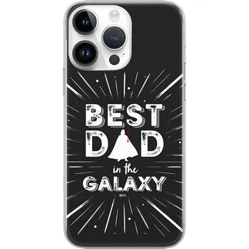Pouzdro na mobilní telefon Kryt STAR WARS pro Apple iPhone 14 Pro Max - Best Dad In The Galaxy - gumový