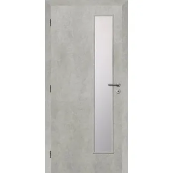 Interiérové dveře Interiérové dveře Solodoor Zenit 22 prosklené 60L beton