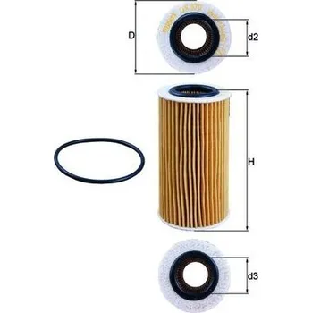 Olejový filtr Olejový filtr MAHLE OX 370D