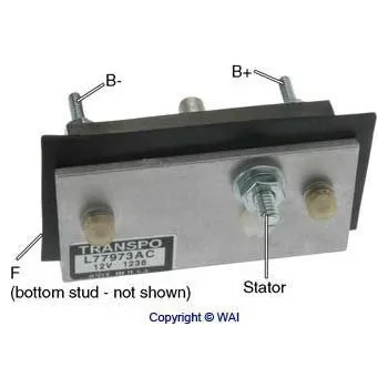 Alternátor Regulátor napětí alternátoru Leece Nevile 4725JA