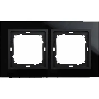 Stavebniny Timex Skleněný rámeček Opus Premium Plus černý, dvojnásobný