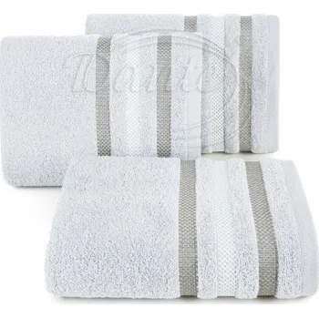 Ručník Dante Ručníky a osušky GRABA světle šedé - 50 x 90 cm