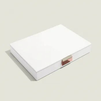 Šperkovnice STACKERS White & Rose Gold Classic uzavíratelná zásuvka 73543