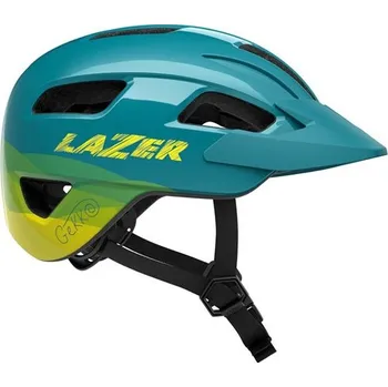 Cyklistická přilba Přilba Lazer Gekko - modrá-žlutá, 50-56, S