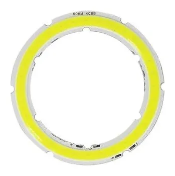 Polovodič COB LED Dioda ⌀60mm, 6W, Bílá