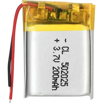 Li-Pol baterie 200mAh, 3.7V, 502025