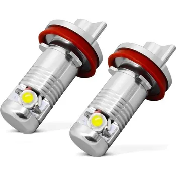 Autožárovka Angel Eyes Marker, 6W LED, pár - Bílá (E82, E87, E90, E91, E60, E61, E64, E84)