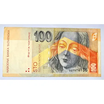 Sběratelství 100 Koruna 2001 - Slovensko, bankovka
