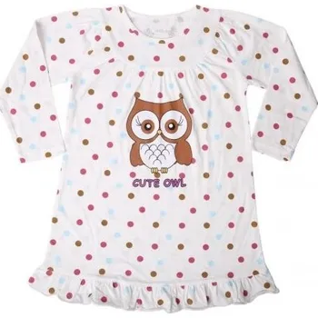 Dívčí noční košile Dívčí noční košile WOLF S2281, bílá