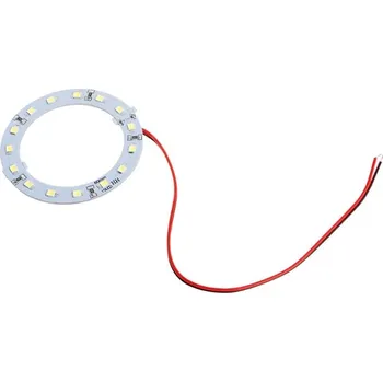 LED páska LED kroužek průměr 60mm - Bílý