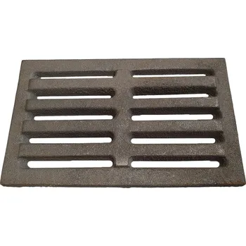 Rošt do krbu a kamen Litinový plochý rošt 270 x 160 mm