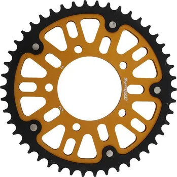 Řetězová sada pro motocykl Řetězová rozeta SUPERSPROX STEALTH RST-829:46-GLD zlatá 46 zubů, 530