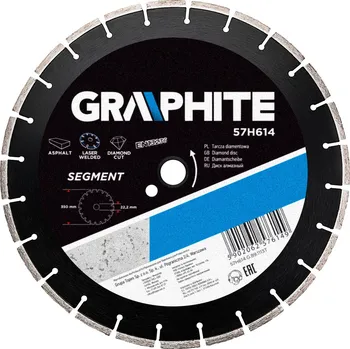 Řezný kotouč Graphite 57H614 diamantový kotouč 350 x 25,4 mm