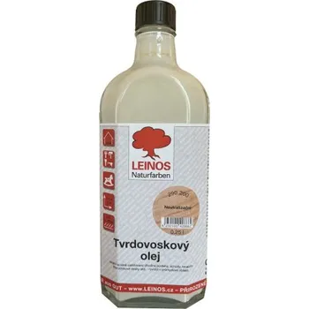 Olej na dřevo LEINOS 290.200 - Tvrdovoskový olej neutralizační 0,25lt LEINOS L-290.200 000250