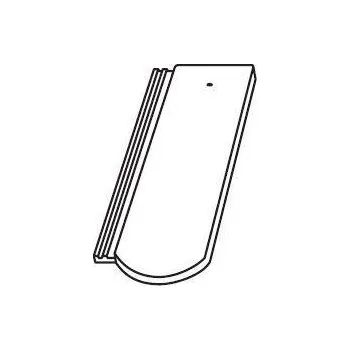 Střešní krytina Bramac Reviva taška půlená cihlově červená