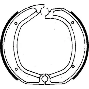 Auto-moto Brzdové čelisti FERODO 225129000