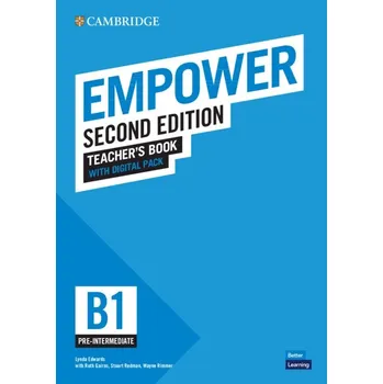 Anglický jazyk Cambridge English Empower 2nd edition Pre-intermediate Teacher´s Book with Digital Pack - Lynda Edwards (Author) , Ruth Gairns (With) , Stuart Redman (With) , Wayne Rimmer (With)