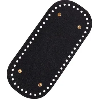 Nákupní košík DNO na pletené košíky, OBDÉLNÍK, koženkové, 18x8 cm, 1 kus