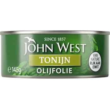 konzervovaná ryba John West tuňák v olivovém oleji 145 g