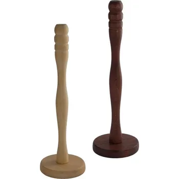 Utěrka Držák na kuch utěrky dřevo 34cm mix